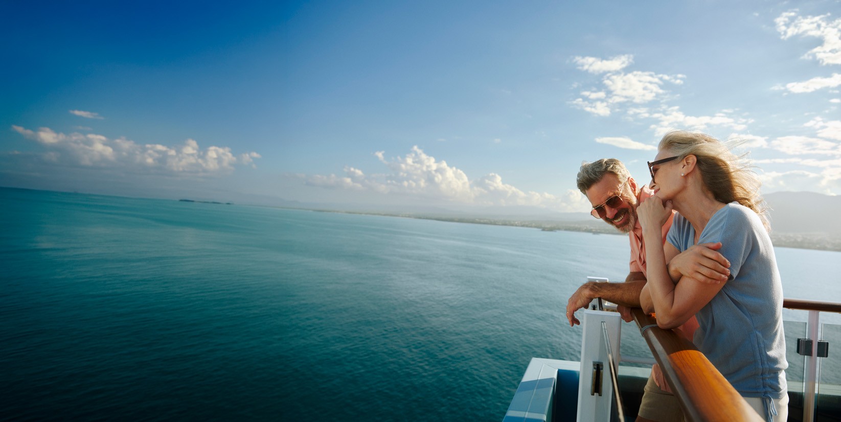 Norwegian Cruise Lines ship sailing on the open ocean